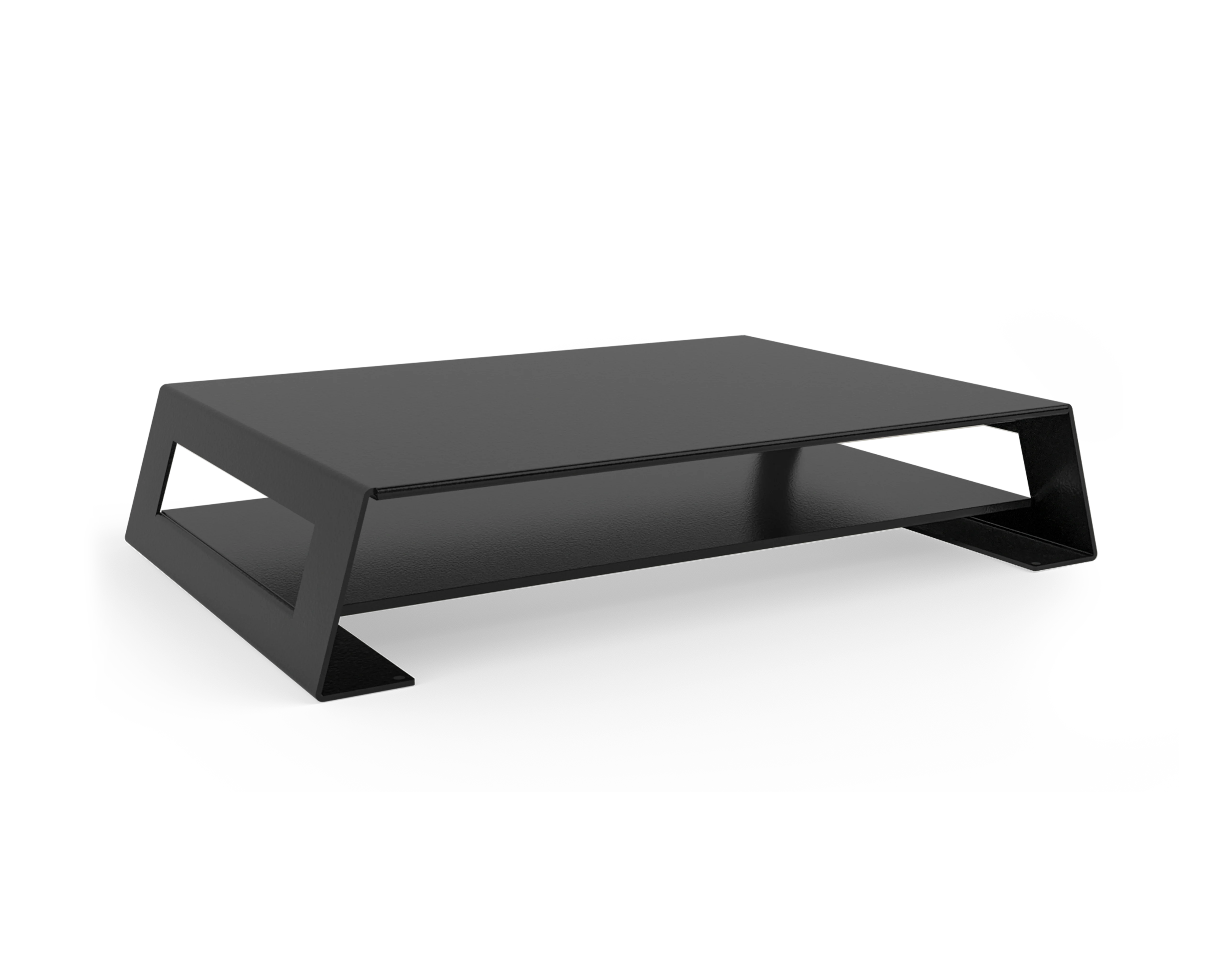 Monitorpodest | Aluminium | White 01 MONITORPODEST ALUMINIUM SCHWARZ