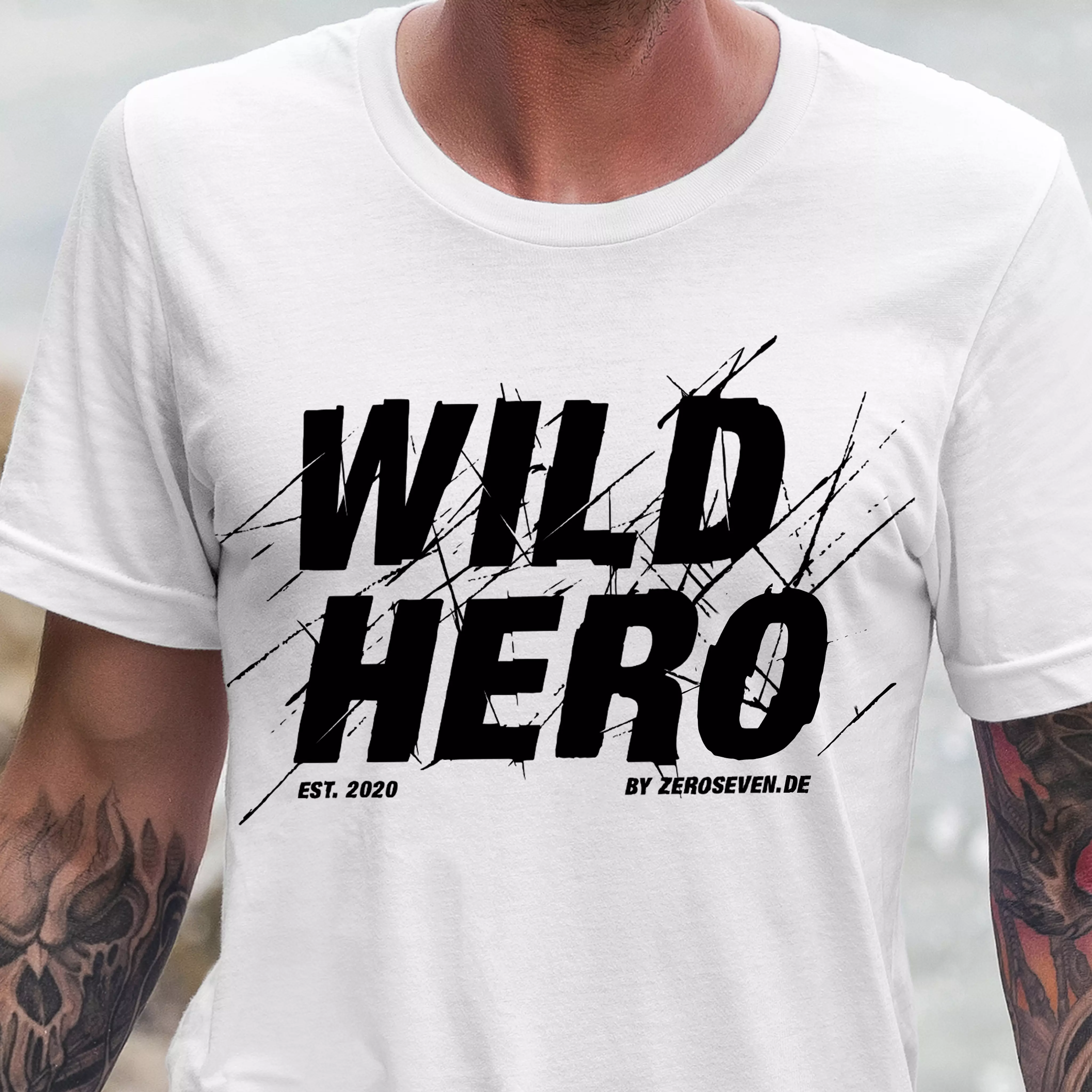 T-Shirt Wildhero | Unisex | White